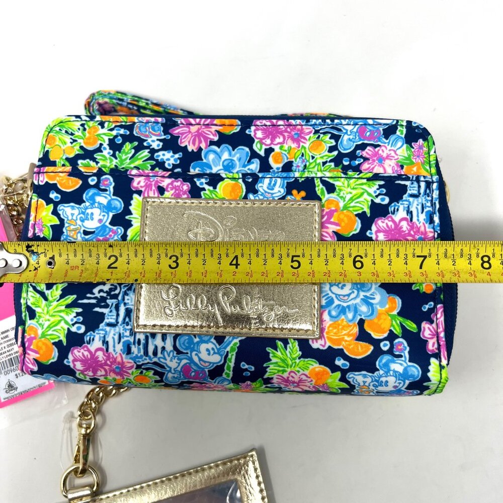 Lilly Pulitzer x Disney Marsten RETIRED Crossbody Purse Floral W/ Mirror NWT - Picture 12 of 14